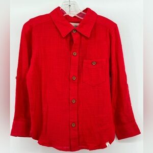 NWT Me & Henry long sleeve button up. Size 4/5